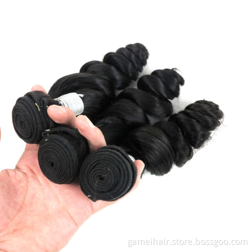 Harmony Factory New Weaving Hair Cheap Brazilian Hair Bundles Double Drawn Flat Weft Hair Extensions